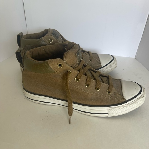 Converse Other - Converse Men’s All Star Mid Rise Olive Green Shoes 145423C  Size: 8